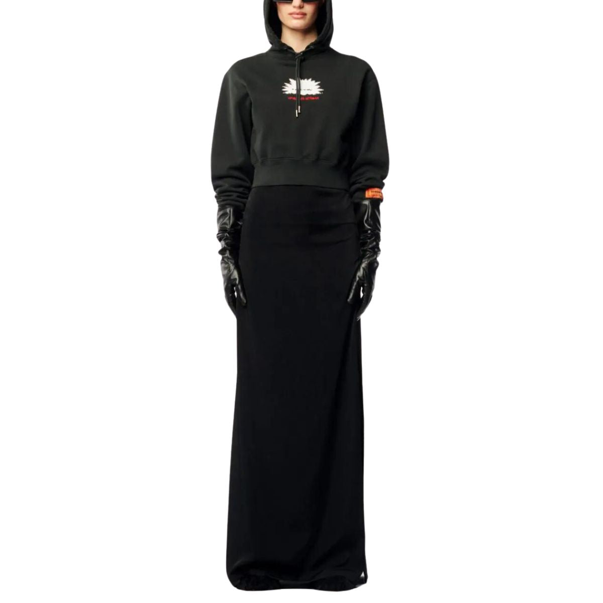 Heron Preston Felpa HWBB026F23JER002 - SanShopLuxury - 2023, Abbigliamento, Autunno/Inverno, Con Cappuccio, Donna, Felpa, FW23, Heron Preston, M, Nero, Outlet, S
