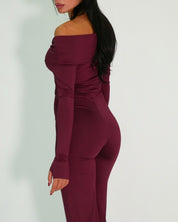 District Margherita Mazzei Tuta Intera ED88 0907 - SanShopLuxury - 2024, Abbigliamento, Autunno/Inverno, Bordeaux, District Margherita Mazzei, Donna, FW24, Idoneo, L, M, Outlet, Rosso, S, Tuta Intera, XL, XS