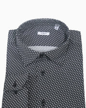 Sartoria Italiana Camicia 001369-11 - SanShopLuxury - 2019, 38, 39, 40, 41, 42, 43, Abbigliamento, Autunno/Inverno, Camicia, Carry Over, Continuativo, Idoneo, Nero, New, Primavera/Estate, Sartoria Italiana, Uomo