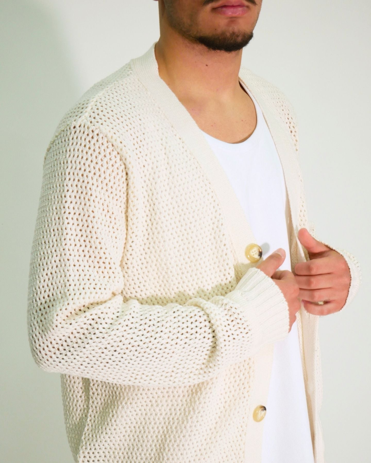 Gavensemble Maglieria JACK1000-B - SanShopLuxury - 2024, Abbigliamento, Beige, Cardigan, Gavensemble, Idoneo, L, M, Maglieria, Outlet, Primavera/Estate, S, SS24, Uomo, XL, XXL