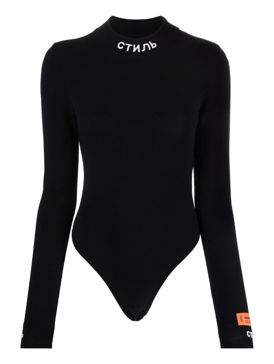 Heron Preston T-Shirt Body HWHA004F21KNI0011001 - SanShopLuxury - -50%, 2021, Abbigliamento, Autunno/Inverno, Donna, FW21, Heron Preston, Nero, Outlet, S, T-Shirt Body, Ultimo