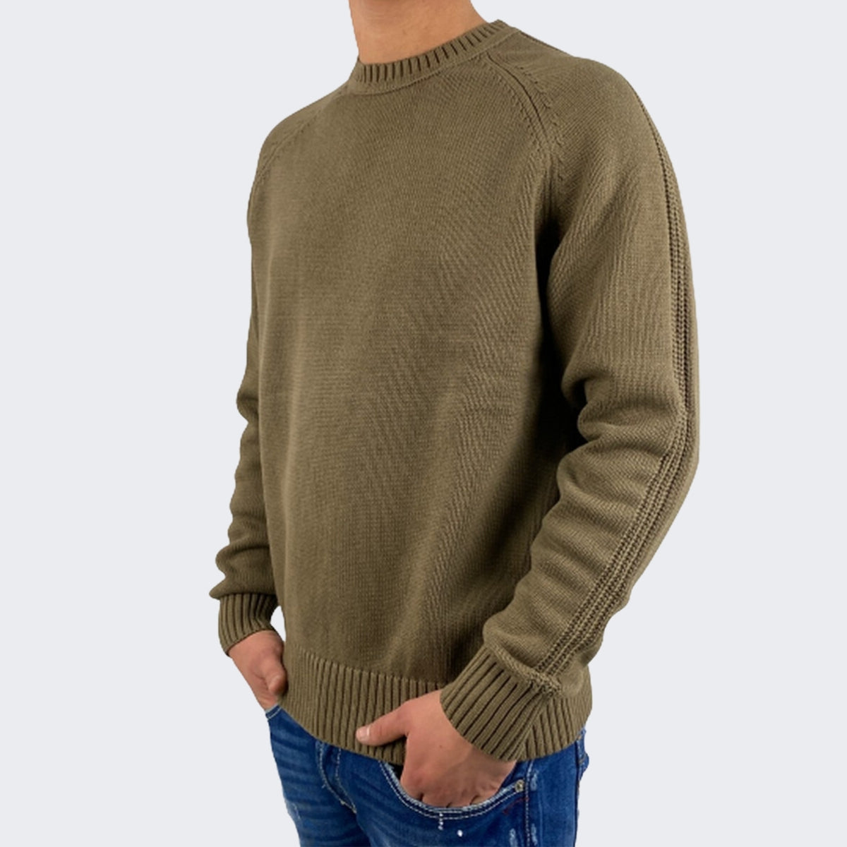 Inverno, Dik Tat, FW20, Girocollo, Grigio, L, M, Maglieria, Marrone, Outlet, S, Uomo, XL