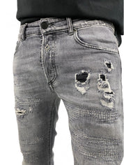 Marcelo Burlon Jeans CMCE016F17556082 - SanShopLuxury - -70%, 2017, 46, Abbigliamento, Autunno/Inverno, FW17, Grigio, Jeans, Marcelo Burlon, Outlet, Ultimo, Uomo