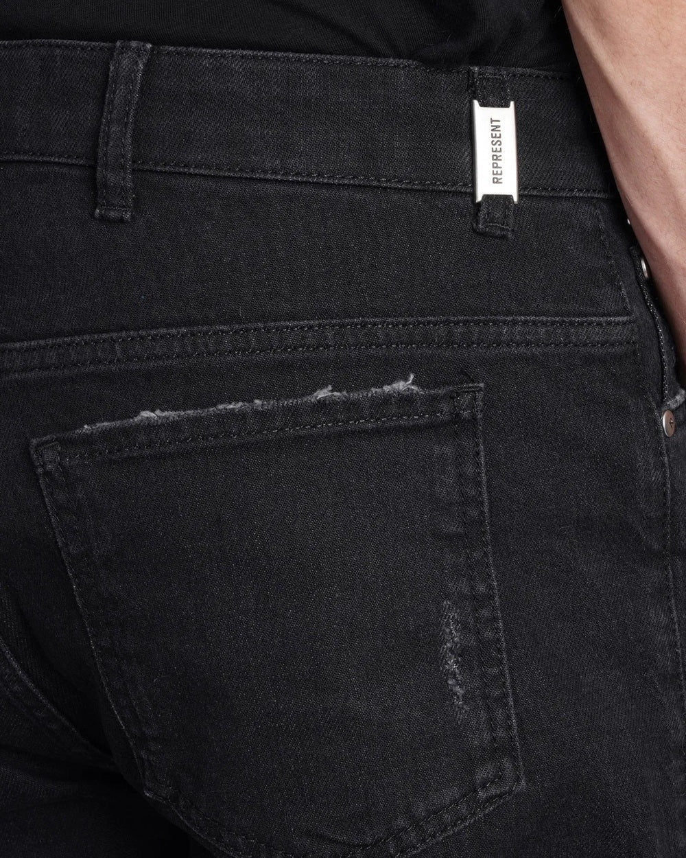 Represent Jeans MSL6001/01 - SanShopLuxury - 2025, 52, Abbigliamento, Autunno/Inverno, Continuativo, FW25, Idoneo, Jeans, Nero, New, Primavera/Estate, Represent, Ultimo, Uomo