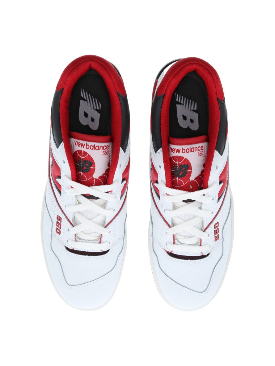 New Balance Sneakers BB550SE1WHTRED - SanShopLuxury - 2023, 37, 40, 41.5, Autunno/Inverno, Bianco, Bianco-Rosso, Calzature, Carry Over, Continuativo, Donna, Idoneo, New, New Balance, Primavera/Estate, Sneakers, UNISEX, Uomo