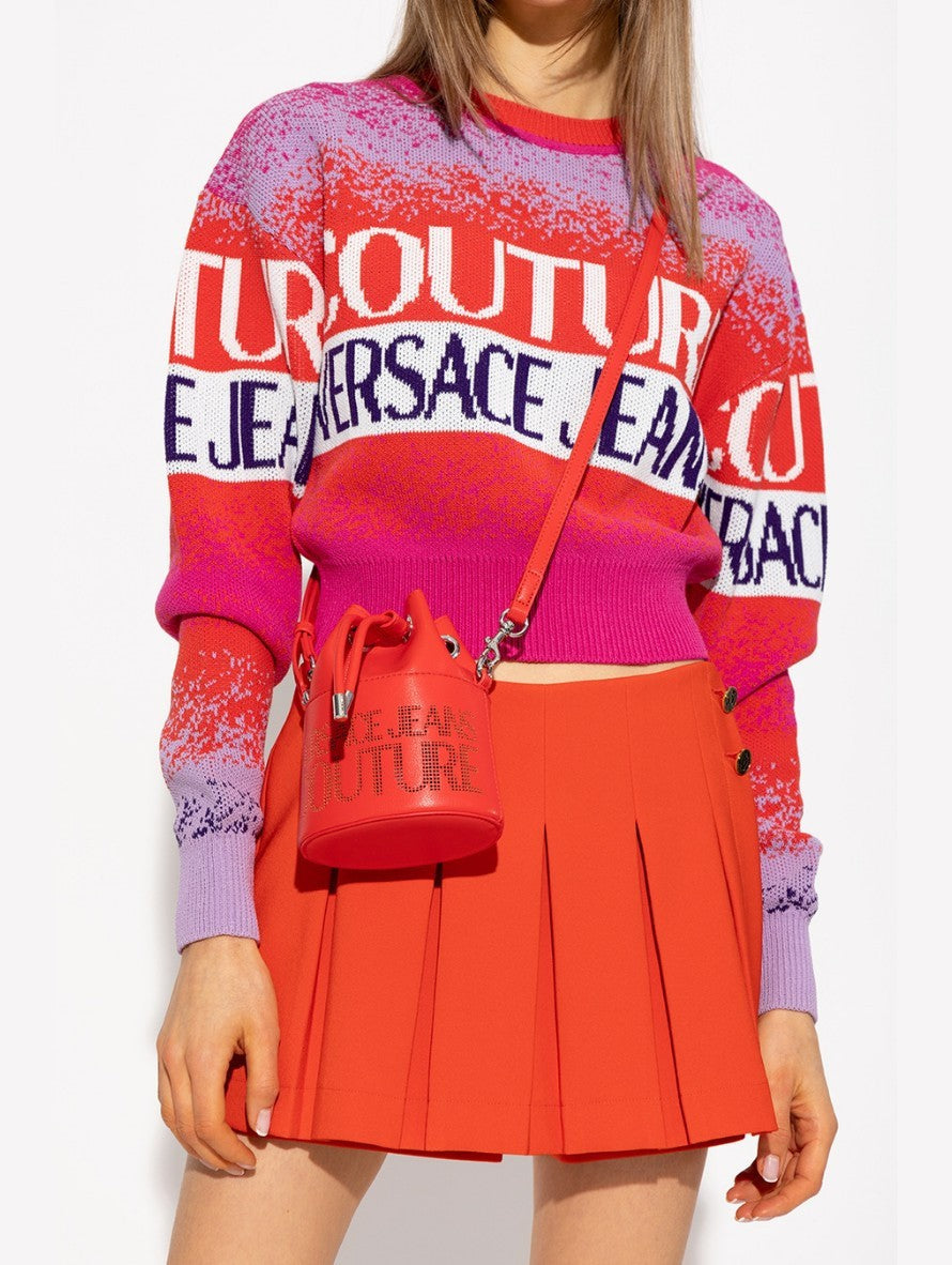 Versace Jeans Couture Borsa Da Spalla 72VA4BB6 - SanShopLuxury - 2022, Autunno/Inverno, Borsa Da Spalla, Continuativo, Donna, Idoneo, Nero, Outlet, Primavera/Estate, Rosso, Secchiello, SS22, Unica, Valigeria, Versace Jeans Couture