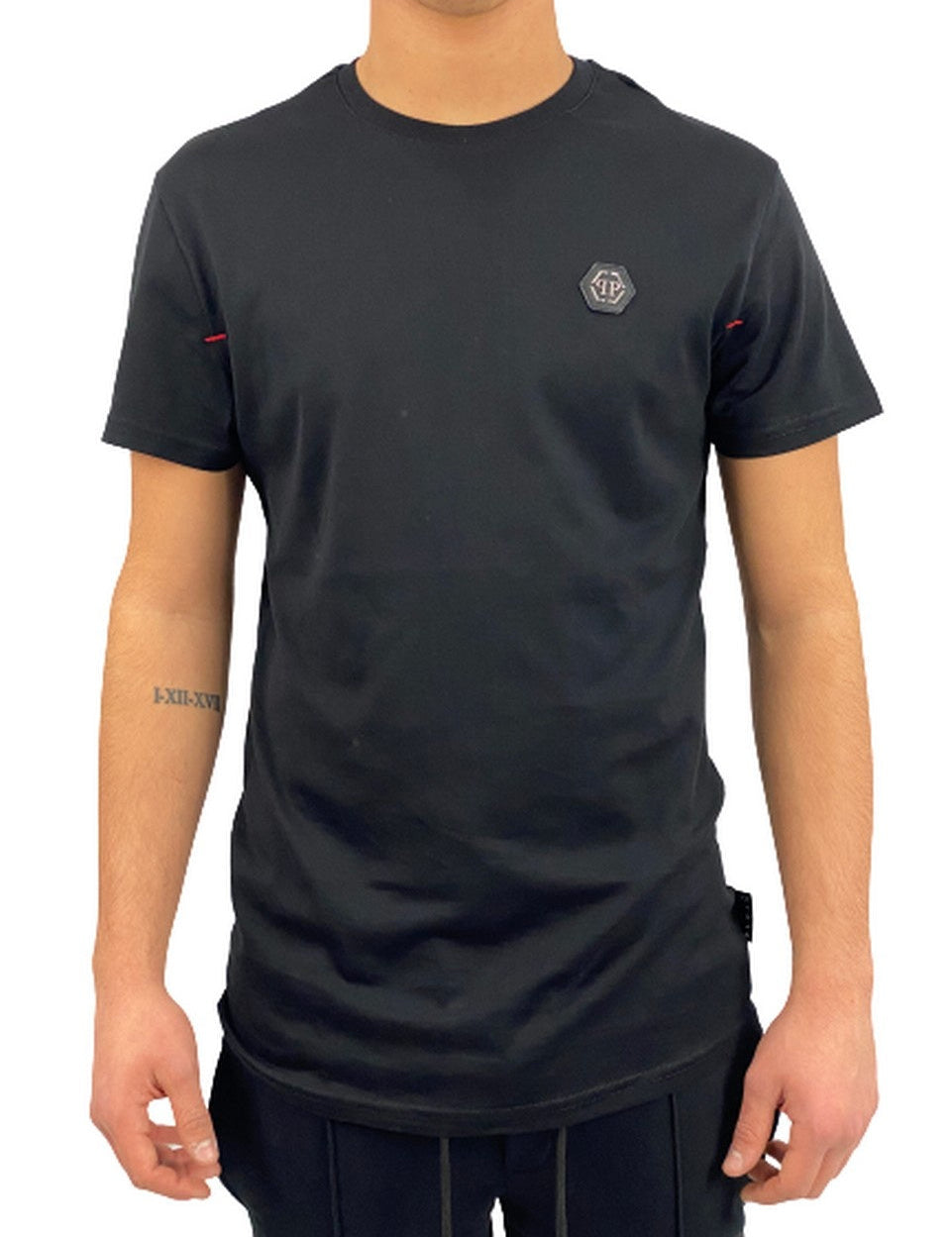 Inverno, FW20, Nero, Outlet, Philipp Plein, S, T-Shirt, Ultimo, Uomo