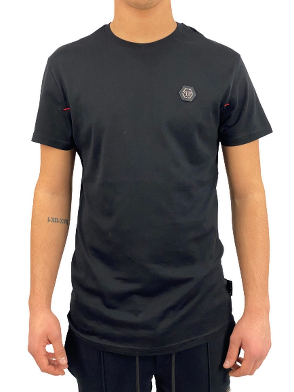 Philipp Plein T-Shirt CMTK4855/PJY002N02 - SanShopLuxury - -50%, 2020, Abbigliamento, Autunno/Inverno, FW20, Nero, Outlet, Philipp Plein, S, T-Shirt, Ultimo, Uomo