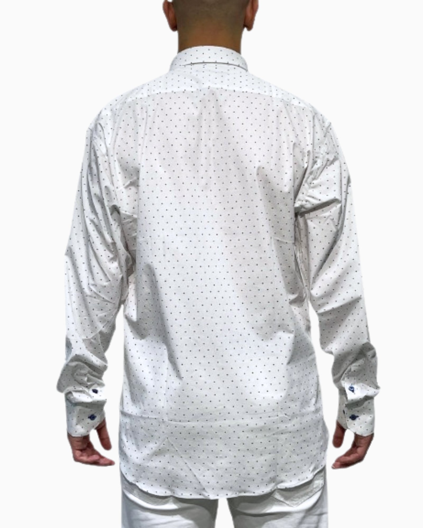 Sartoria Italiana Camicia 002-ROMA-12 - SanShopLuxury - 2019, 43, Abbigliamento, Autunno/Inverno, Bianco, Camicia, Carry Over, Continuativo, Idoneo, New, Primavera/Estate, Sartoria Italiana, Ultimo, Uomo