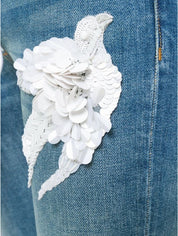 Off-White Jeans OWCE006F17149180/1001 - SanShopLuxury - -70%, 2017, 40, 42, 43, Abbigliamento, Autunno/Inverno, Blu, Donna, FW17, Jeans, Off-White, Outlet