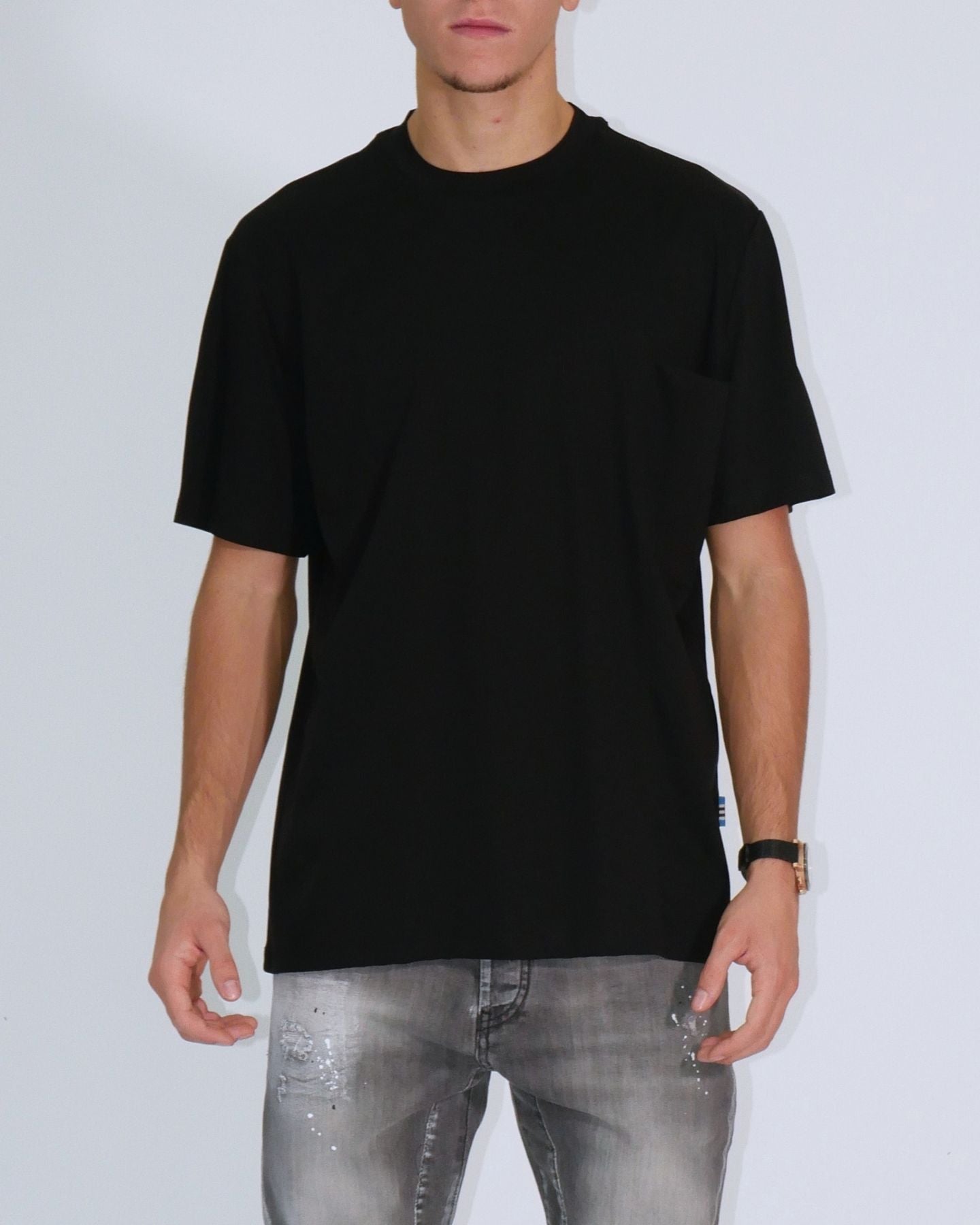 Chiodi Milano T-Shirt 0299-N - SanShopLuxury - 2024, Abbigliamento, Autunno/Inverno, Chiodi Milano, Continuativo, FW24, Idoneo, L, M, Nero, Outlet, Primavera/Estate, S, T-Shirt, Uomo, XL, XXL, XXXL, XXXXL