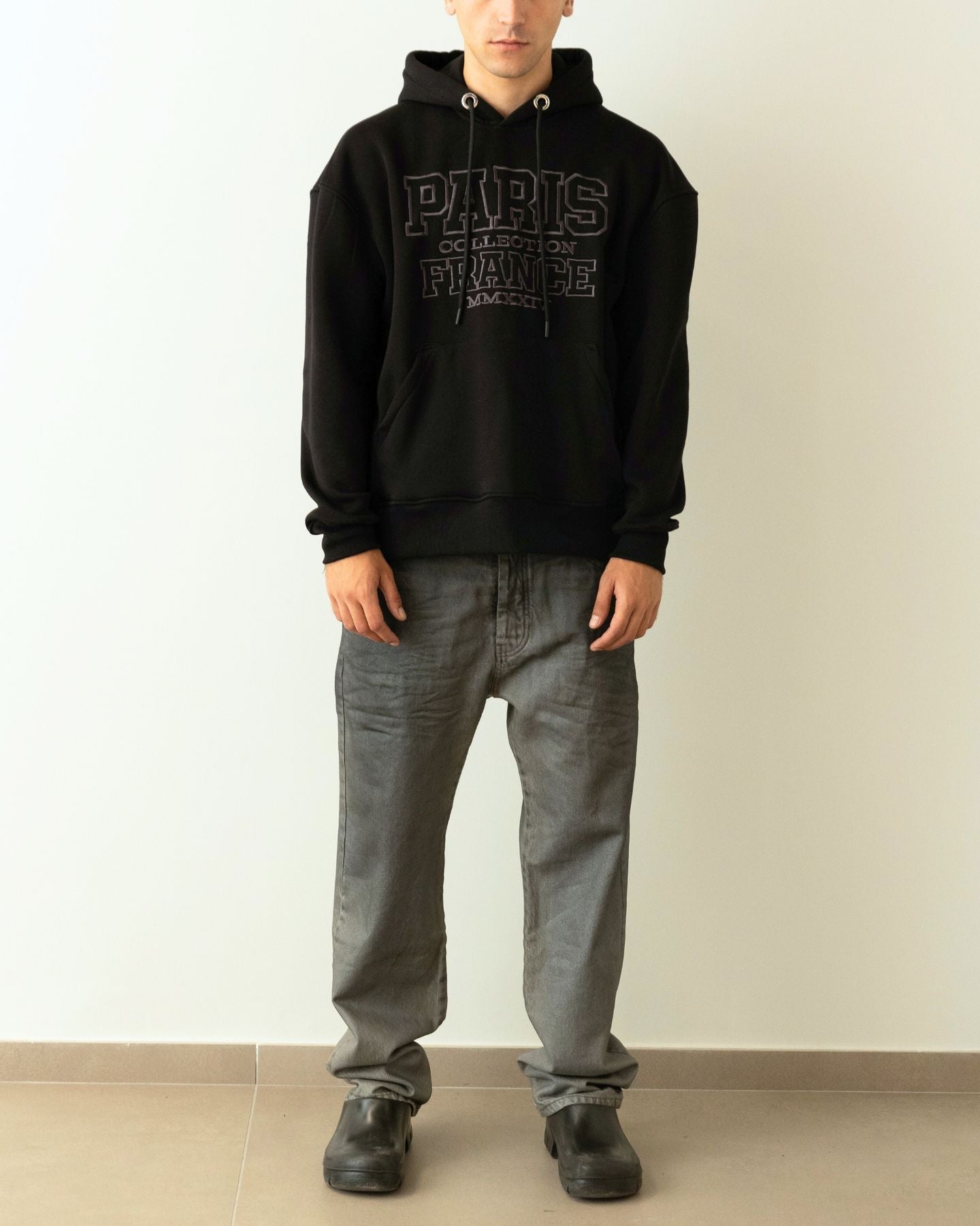 Inverno, Felpa, FW24, Gavensemble, Idoneo, Nero, Outlet, S, Uomo, XL