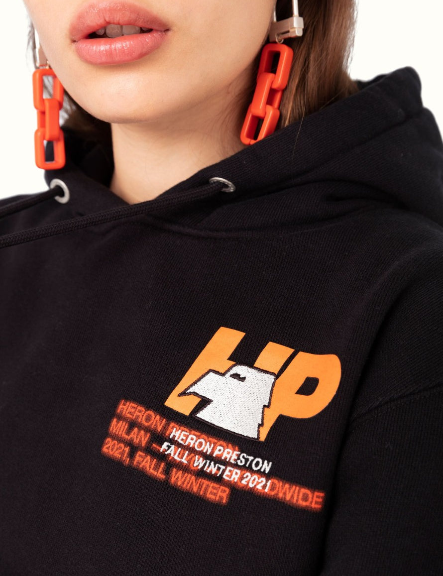 Inverno, Crop, Donna, Felpa, FW21, Heron Preston, M, Nero, Outlet, S, XL