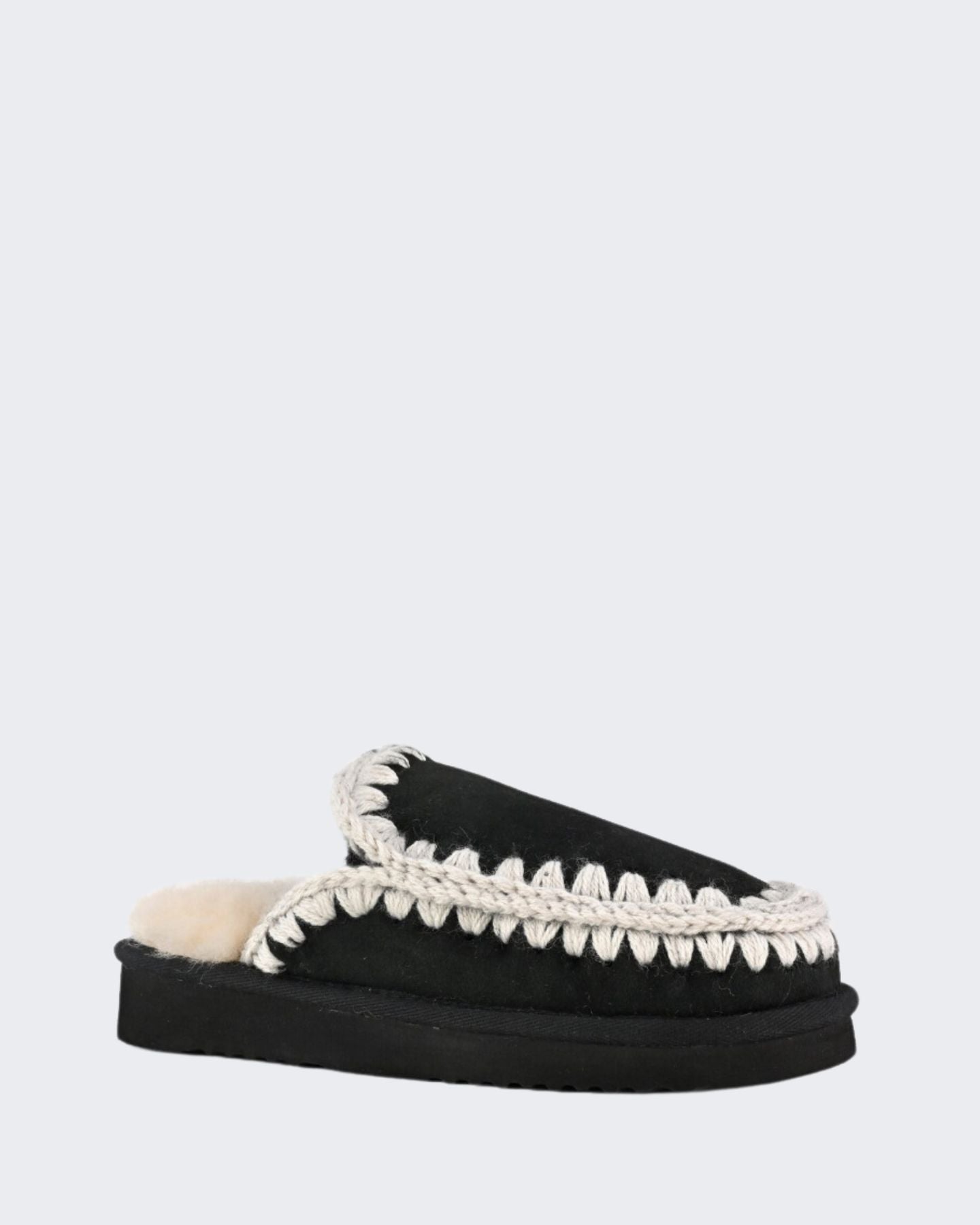 Inverno, Calzature, Donna, FW25, Mou, Nero, New, Slipper, Stellato