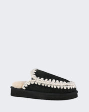 Mou Slipper MU.FW101125A-BKWHI - SanShopLuxury - 2025, 36, 37, 38, Autunno/Inverno, Calzature, Donna, FW25, Mou, Nero, New, Slipper, Stellato