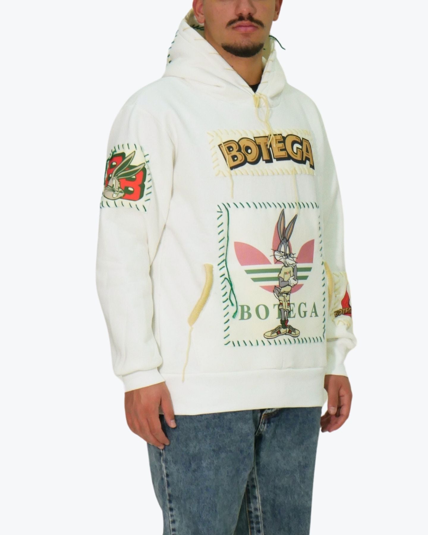 Botega Felpa BTGOLV033-WH - SanShopLuxury - 2024, Abbigliamento, Autunno/Inverno, Bianco, Botega, Donna, Felpa, FW24, Idoneo, L, M, Outlet, S, UNISEX, Uomo, XL, XXL, XXXL