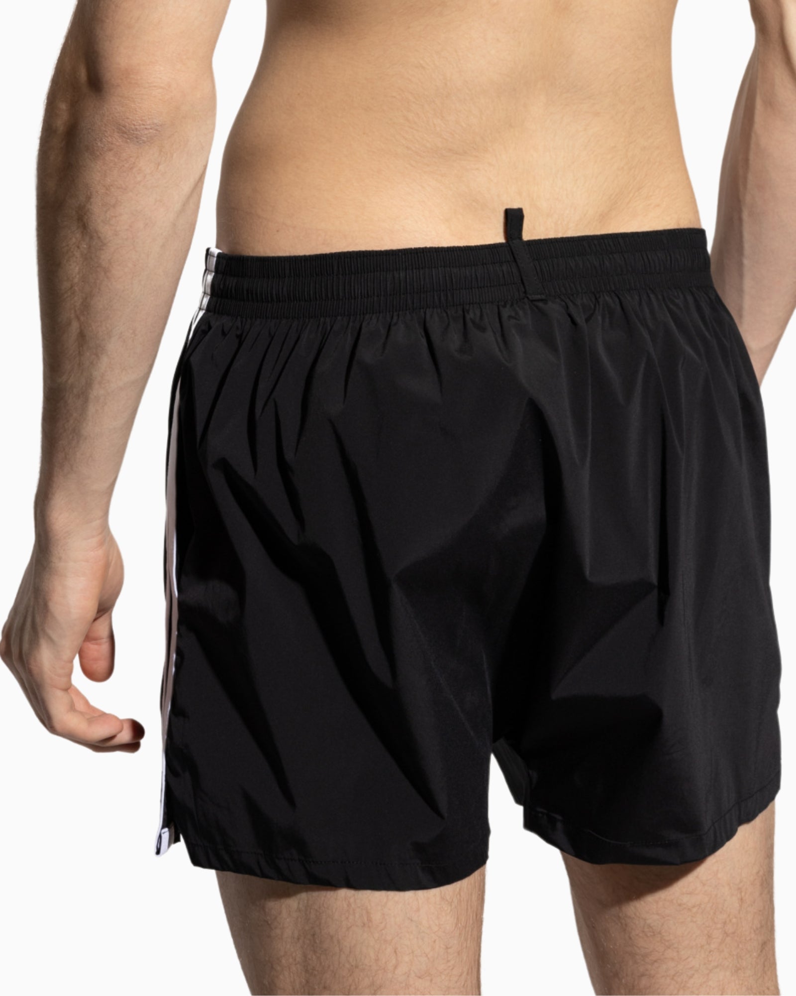 Dsquared2 Costume D7B646140-001 - SanShopLuxury - 2025, 46, 48, 50, 52, 54, Abbigliamento, Beachwear, Costume, Dsquared2, Idoneo, Nero, New, Pantaloncino, Primavera/Estate, SS25, Uomo