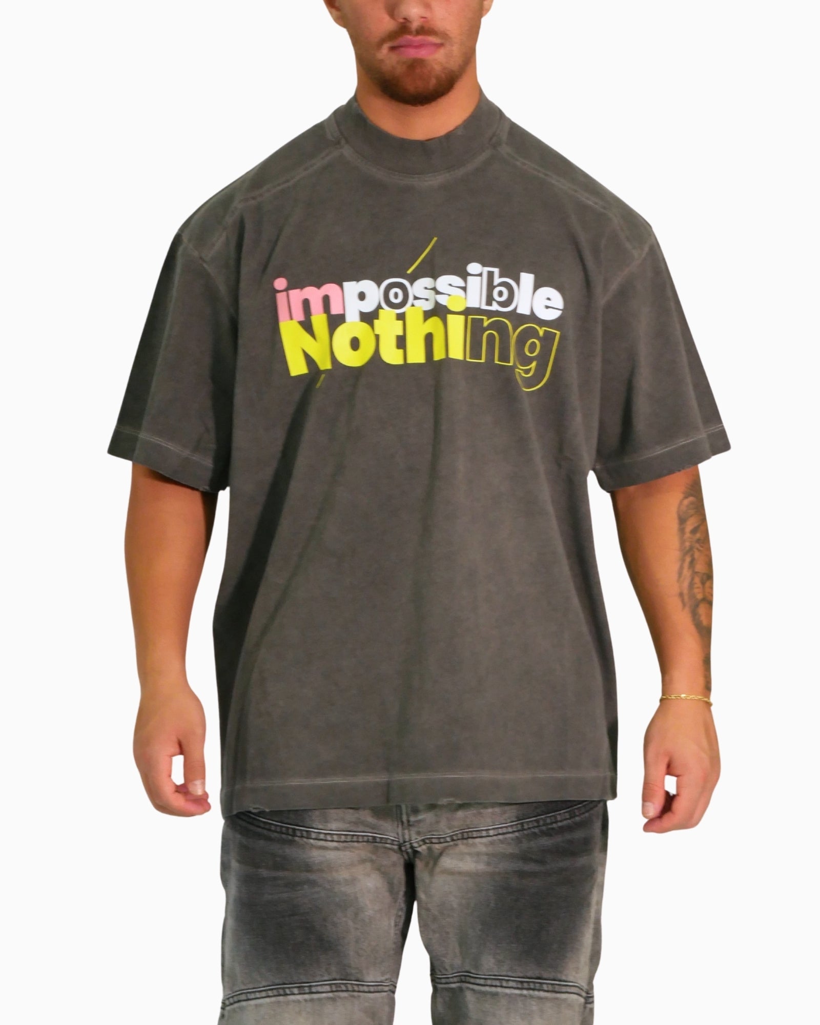 Inverno, Donotconform, FW25, Grigio, Idoneo, L, M, New, S, T-Shirt, Uomo, XL