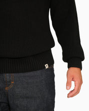 Why Not Brand Maglieria NEC25-NERO - SanShopLuxury - 2025, Abbigliamento, Autunno/Inverno, FW25, Idoneo, L, M, Maglieria, Nero, New, Uomo, Why Not Brand, XL, XXL