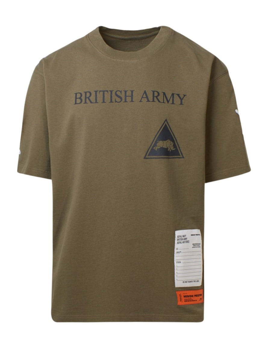 Inverno, FW20, Heron Preston, Khaki, M, Outlet, T-Shirt, Uomo, Verde, XL