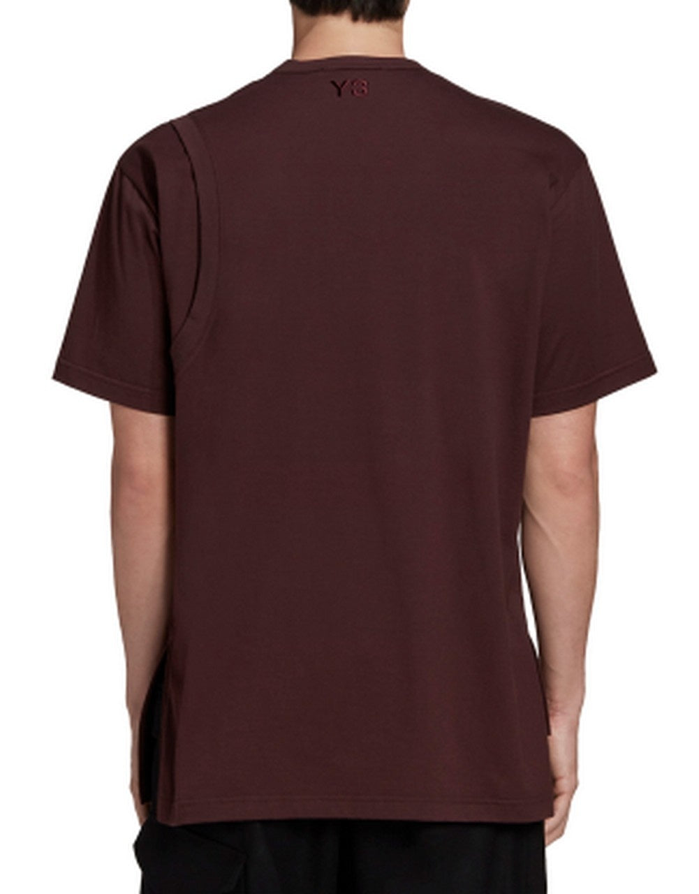 Adidas Y-3 T-Shirt GK4348 - SanShopLuxury - -50%, 2020, Abbigliamento, Adidas Y-3, Autunno/Inverno, Bordeaux, FW20, M, Outlet, Rosso, S, T-Shirt, Uomo, XL, XXL