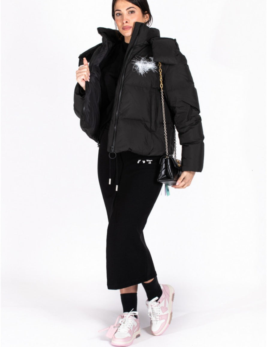 Inverno, Donna, FW21, Gonna, M, Nero, Off-White, Outlet, S, XS