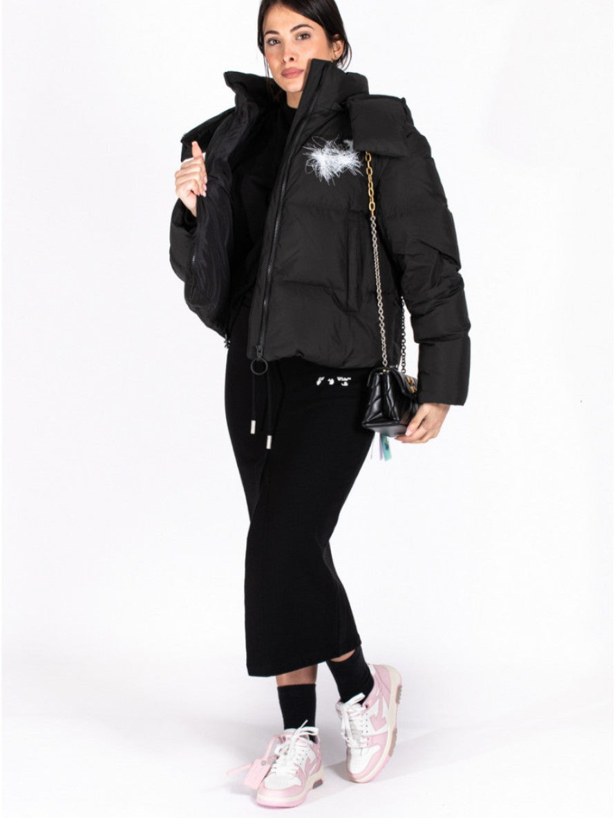 Off-White Gonna OWCK001F21JER0011001 - SanShopLuxury - -50%, 2021, Abbigliamento, Autunno/Inverno, Donna, FW21, Gonna, M, Nero, Off-White, Outlet, S, XS