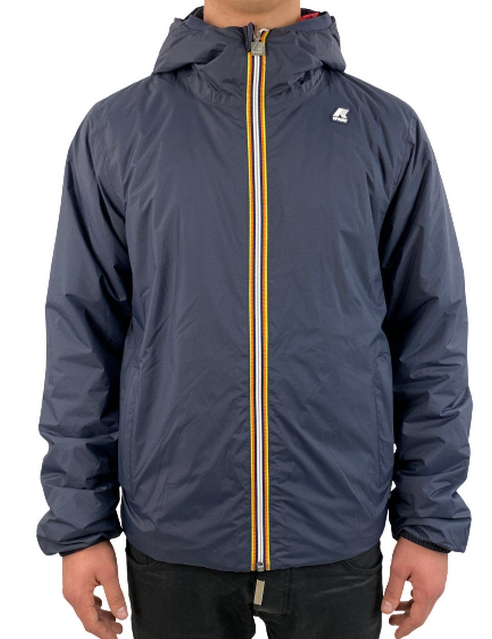 Inverno, Blu Royal-Blu Navy, Blu-Rosso, FW18, Giubbino, K-Way, Outlet, S, Uomo