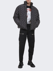Marcelo Burlon Giubbino CMED029F20FAB001 - SanShopLuxury - -50%, 2020, Abbigliamento, Autunno/Inverno, FW20, Giubbino, L, M, Marcelo Burlon, Nero, Outlet, Uomo