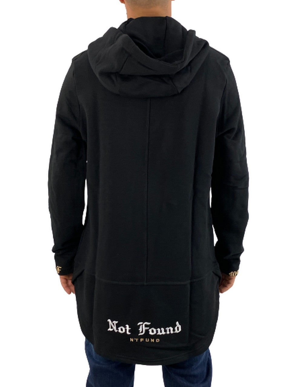 404 Not Found Felpa F-107 01 - SanShopLuxury - -50%, 2019, 404 Not Found, Abbigliamento, Autunno/Inverno, Con Cappuccio, Felpa, FW19, L, M, Nero, Outlet, Uomo, XXL