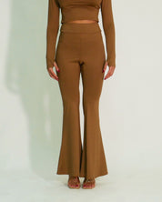 District Margherita Mazzei Pantalone ED75 2311 - SanShopLuxury - 2024, 40, 42, 44, 46, A Zampa, Abbigliamento, Autunno/Inverno, Beige, Cuoio, District Margherita Mazzei, Donna, FW24, Idoneo, Outlet, Pantalone