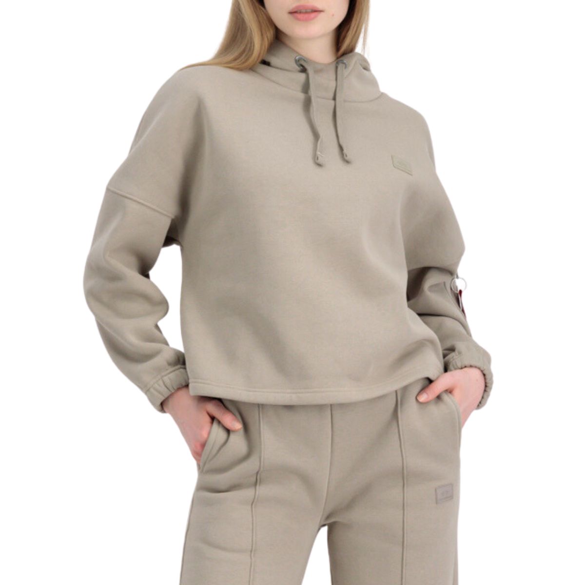 Inverno, Beige, Carry Over, Con Cappuccio, Donna, Felpa, Idoneo, L, M, New, S, XL
