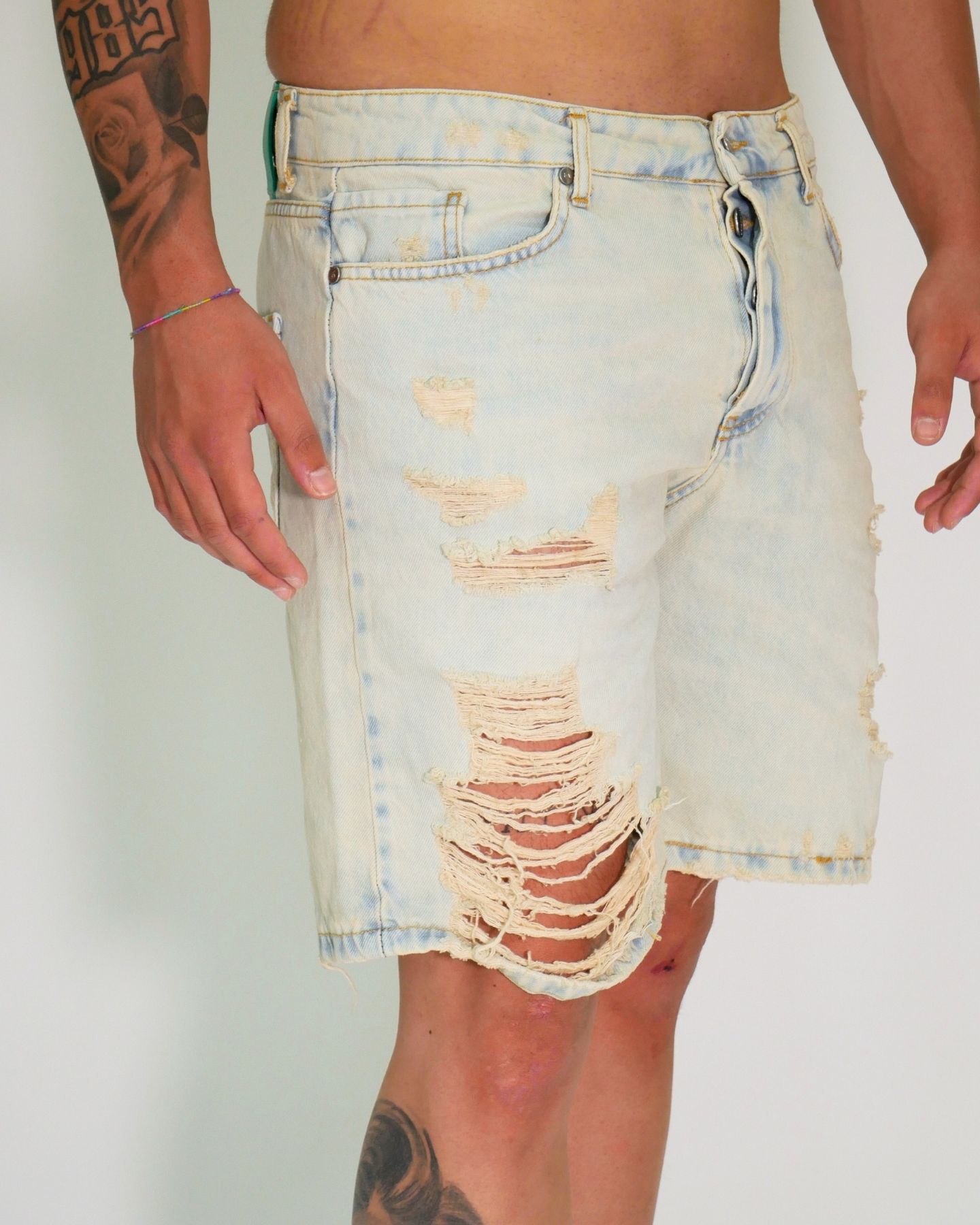 Gavensemble Short SHORT820 - SanShopLuxury - 2024, 44, 46, Abbigliamento, Blu, Blu Sabbiato, Gavensemble, Idoneo, jeans, Outlet, Primavera/Estate, Short, SS24, Uomo