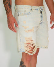 Gavensemble Short SHORT820 - SanShopLuxury - 2024, 44, 46, Abbigliamento, Blu, Blu Sabbiato, Gavensemble, Idoneo, jeans, Outlet, Primavera/Estate, Short, SS24, Uomo