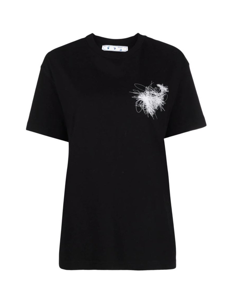 Inverno, Donna, FW21, L, Nero, Off-White, Outlet, T-Shirt, Ultimo