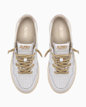 Autry Sneakers AULW-SW01 - SanShopLuxury - 2025, 36, 37, 38, 39, 40, Autry, Autunno/Inverno, Bianco-Oro, Calzature, Donna, FW25, New, Sneakers, Stellato