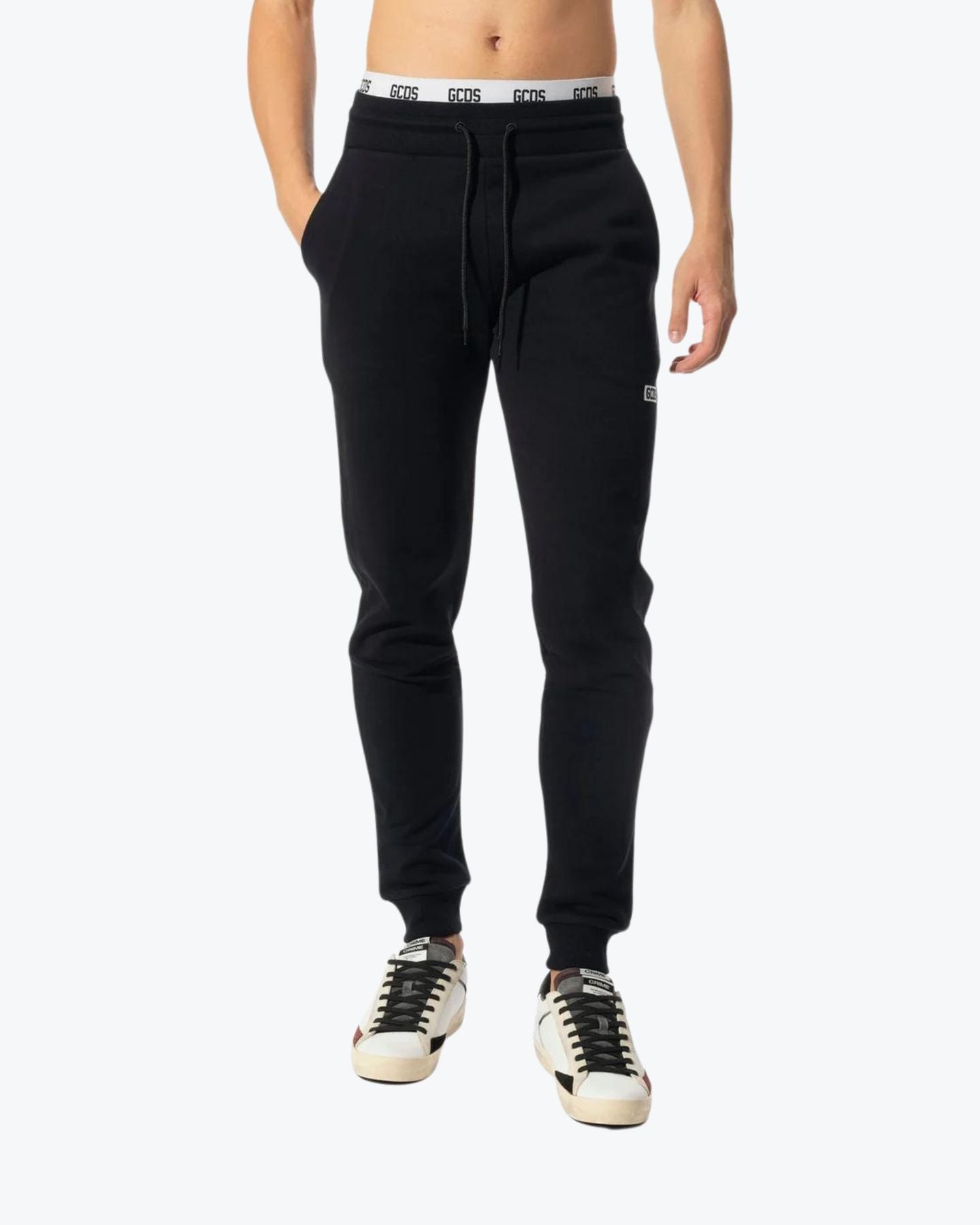 Gcds Pantatuta A2EU3001UW099 - SanShopLuxury - Abbigliamento, Autunno/Inverno, Carry Over, Continuativo, Gcds, Idoneo, L, M, Nero, New, Pantatuta, Primavera/Estate, S, Uomo, XL, XXL