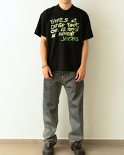 Gavensemble T-Shirt TEE10-N - SanShopLuxury - 2024, Abbigliamento, Autunno/Inverno, Continuativo, FW24, Gavensemble, Idoneo, L, M, Nero, Outlet, Primavera/Estate, S, T-Shirt, Uomo, XL, XXL