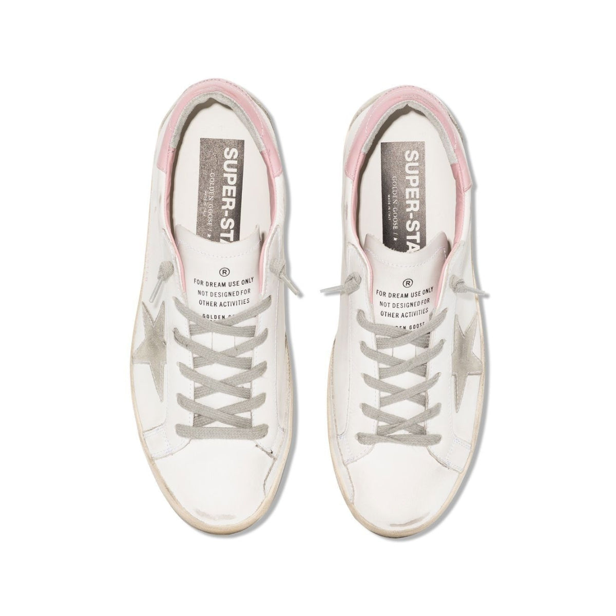 Golden Goose Sneakers GWF00102/F00256910914 - SanShopLuxury - 36, Autunno/Inverno, Bianco-Rosa, Calzature, Carry Over, Continuativo, Donna, Golden Goose, New, Primavera/Estate, Sneakers, Stellato, Ultimo