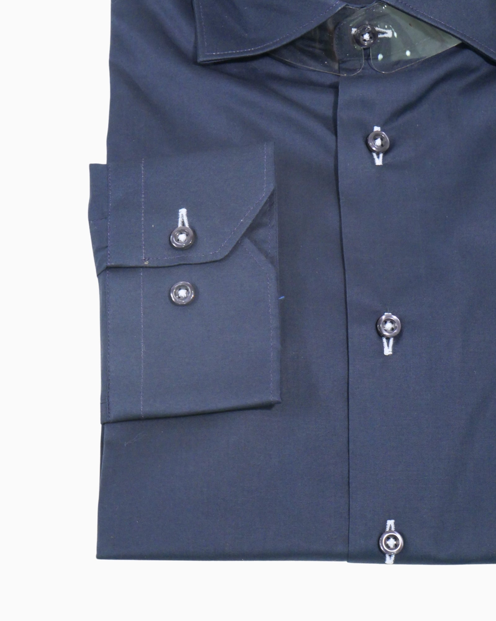 Sartoria Italiana Camicia 002-ROMA-24 - SanShopLuxury - 2019, 39, 40, 41, Abbigliamento, Autunno/Inverno, Blu, Camicia, Carry Over, Continuativo, Idoneo, New, Primavera/Estate, Sartoria Italiana, Uomo