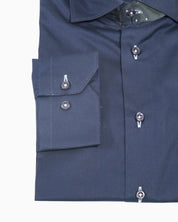 Sartoria Italiana Camicia 002-ROMA-24 - SanShopLuxury - 2019, 39, 40, 41, Abbigliamento, Autunno/Inverno, Blu, Camicia, Carry Over, Continuativo, Idoneo, New, Primavera/Estate, Sartoria Italiana, Uomo