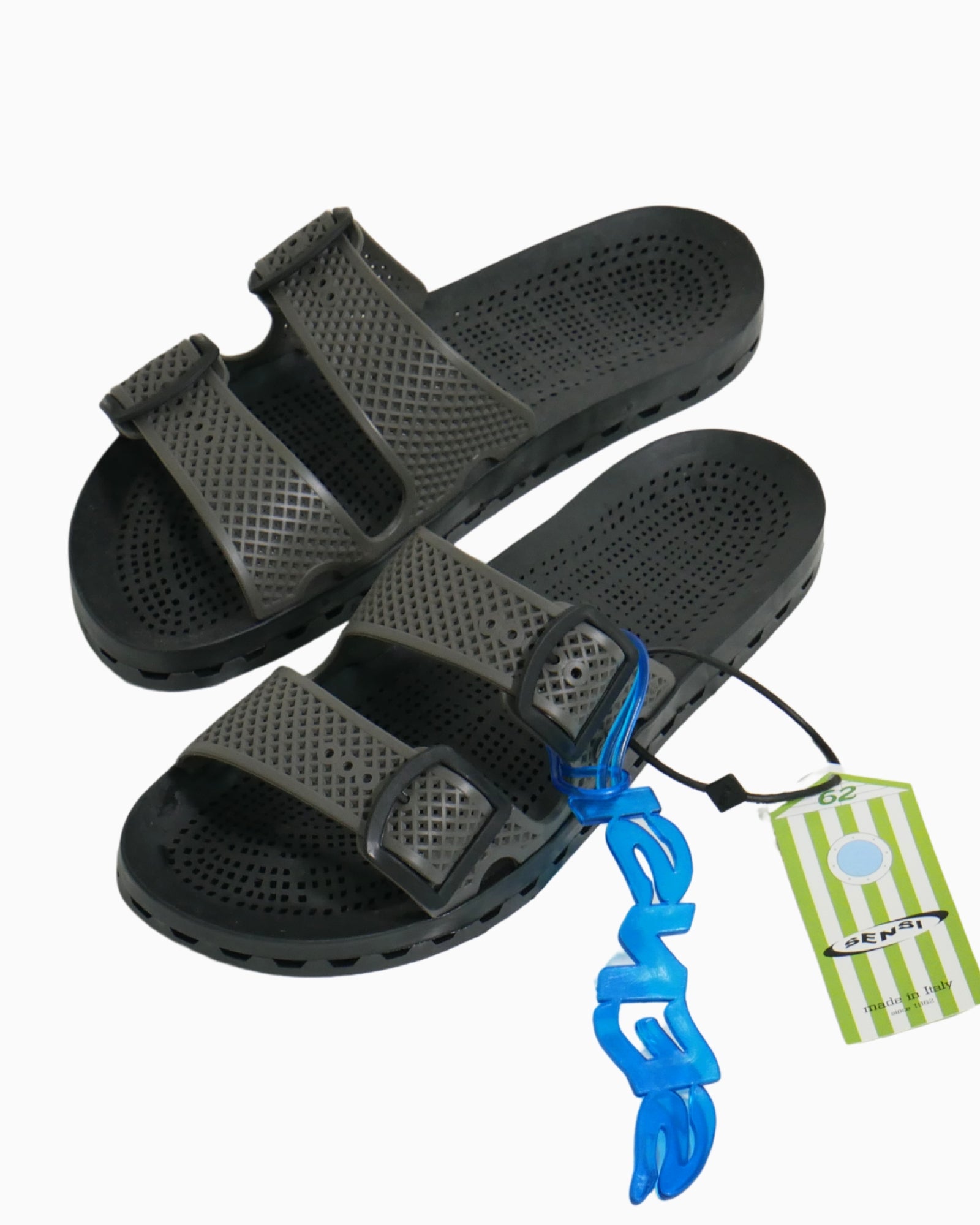 Sensi Sandali 4150/URBAN317 - SanShopLuxury - 40/41, 42/43, 44/45, 46/47, Beachwear, Calzature, Carry Over, Gomma, Grigio, Idoneo, New, Primavera/Estate, Sandali, Sensi, Uomo