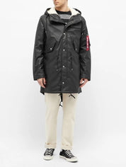 Giubbino Alpha Industries 128173 - SanShopLuxury - 2022, Abbigliamento, Alpha Industries, Autunno/Inverno, Carry Over, Giubbino, Giubbotteria, Idoneo, L, M, Nero, New, Uomo, XL