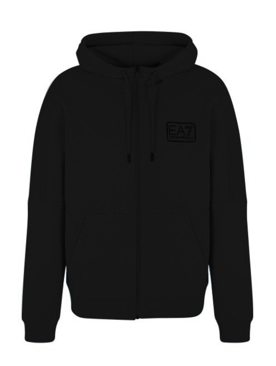 Ea7 Emporio Armani Felpa 6LPM97PJ07Z1200 - SanShopLuxury - 2022, Abbigliamento, Autunno/Inverno, Ea7 Emporio Armani, Felpa, FW22, Idoneo, Nero, Outlet, Uomo, XL, XXL, XXXL, Zip