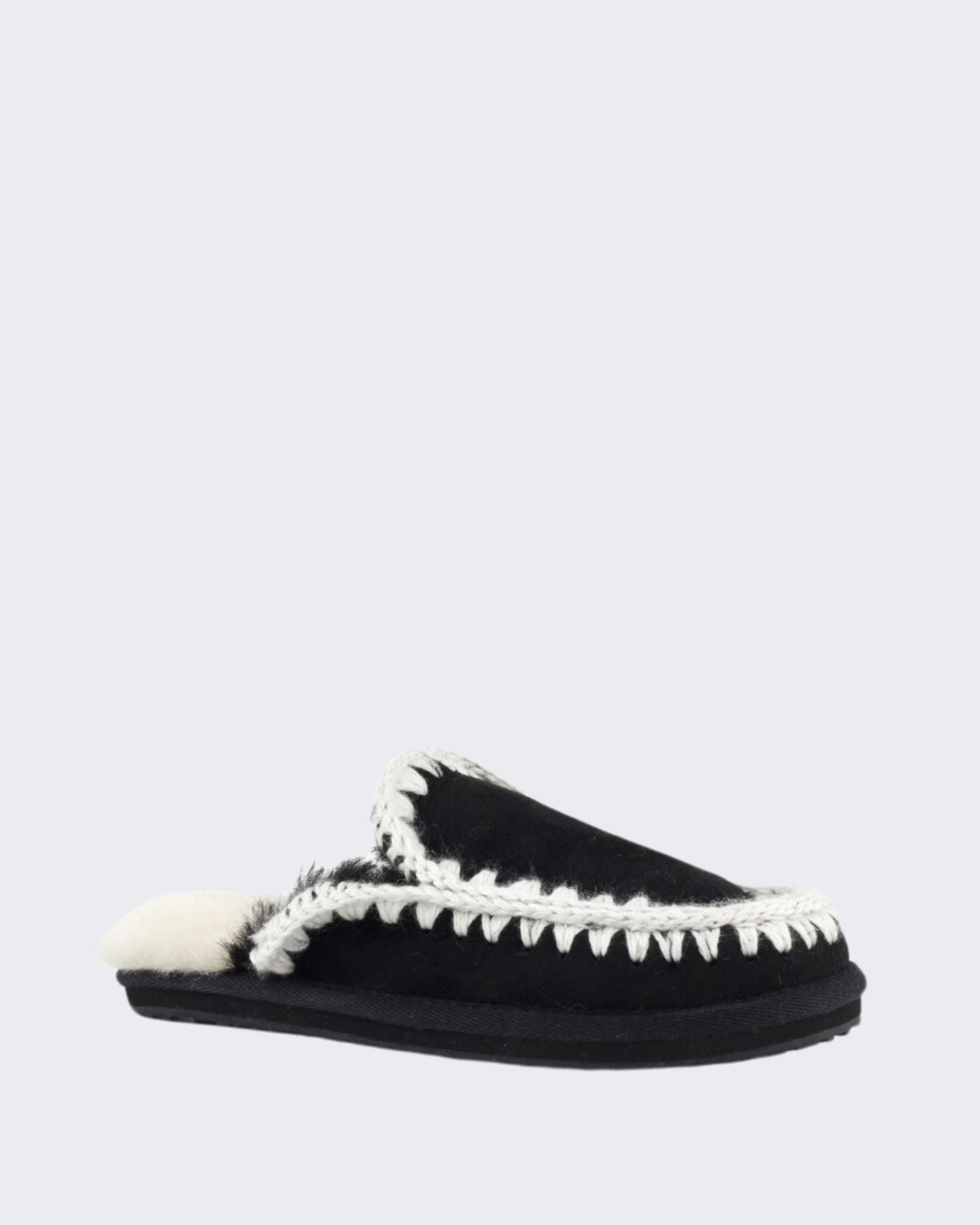 Inverno, Calzature, Donna, FW25, Mou, Nero, New, Slipper, Stellato