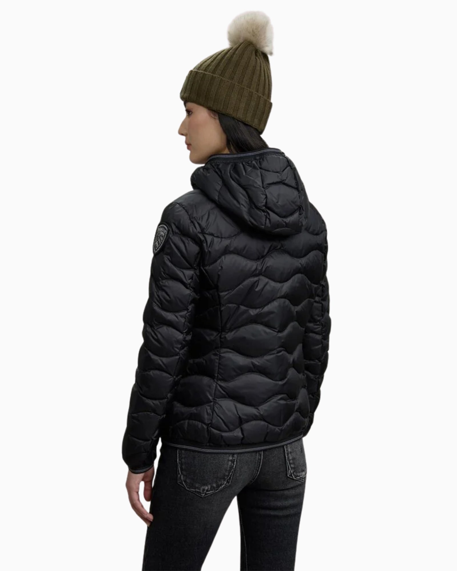 Blauer Giubbino 25WBLDC03095-999EI - SanShopLuxury - 2025, Abbigliamento, Autunno/Inverno, Blauer, Donna, FW25, Giubbino, Idoneo, L, M, Nero, New, S, XL, XXL