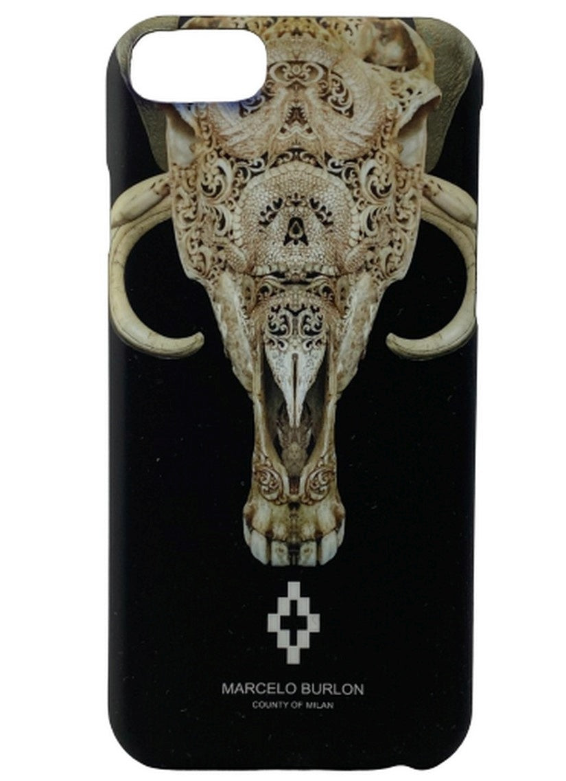 Marcelo Burlon Smartphone Cover CMPA003S17008271 1001 - SanShopLuxury - -70%, 2017, Abbigliamento, Accessori, Donna, Iphone 6-6s, Marcelo Burlon, Nero, Outlet, Smartphone Cover, Ultimo, Unica, UNISEX, Uomo