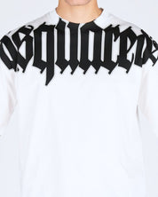 Dsquared2 T-Shirt S74GD1264/S23009100 - SanShopLuxury - 2024, Abbigliamento, Bianco, Bianco-Nero, Dsquared2, Idoneo, L, M, Outlet, Primavera/Estate, S, SS24, T-Shirt, Uomo, XL, XXL