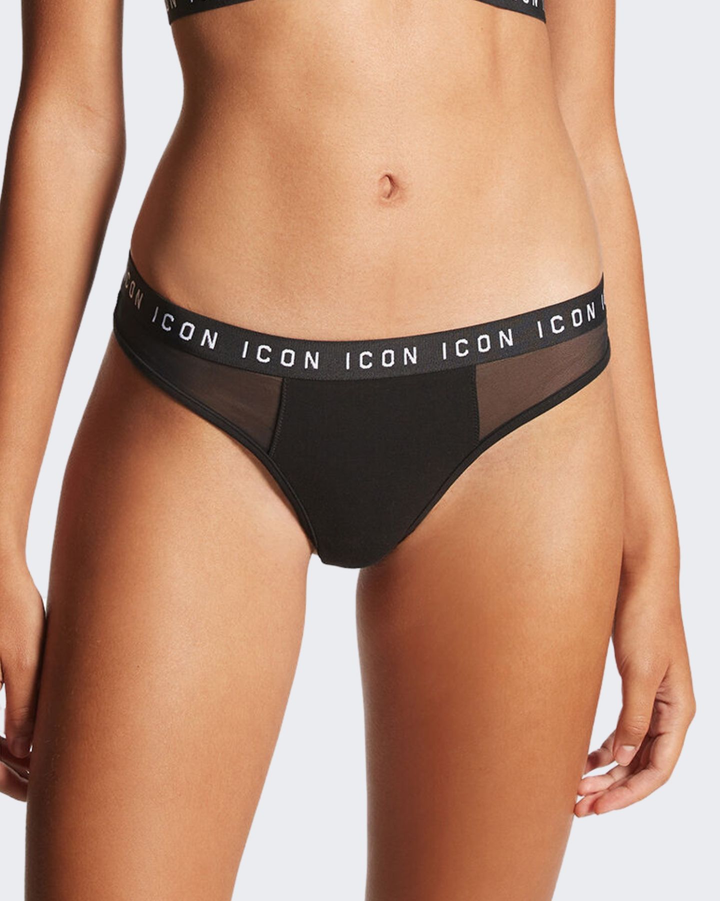 Dsquared2 Slip D8L735540 - SanShopLuxury - 2024, Donna, Dsquared2, I, Idoneo, II, III, Intimo, IV, Nero, Outlet, Primavera/Estate, Slip, SS24, V