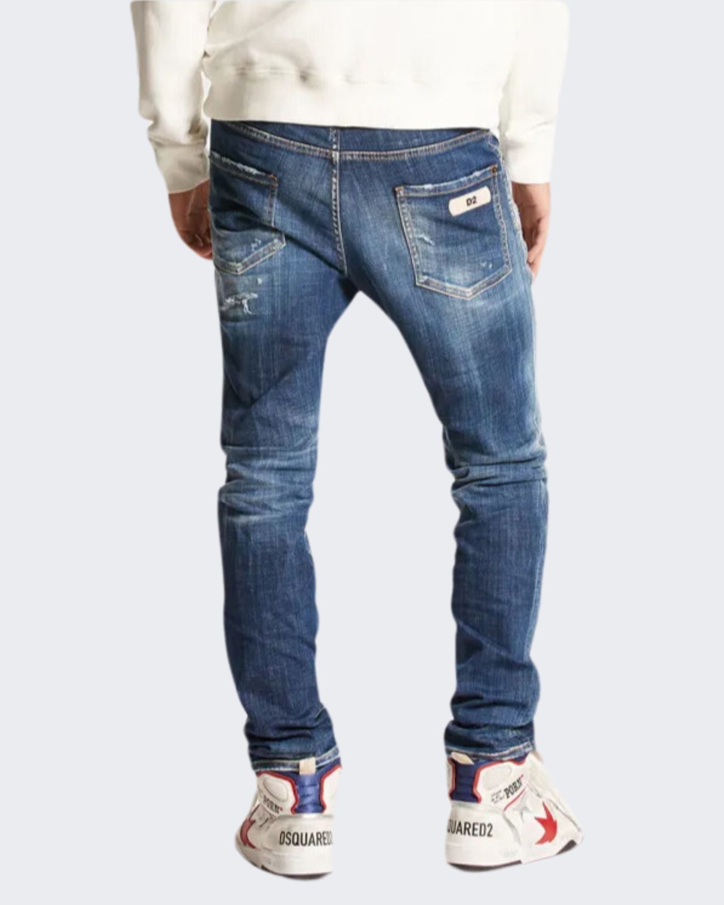 Dsquared2 Jeans S71LB1365 470 - SanShopLuxury - 2024, 44, 46, 48, 50, 52, 54, 56, 58, Abbigliamento, Blu, Dsquared2, Idoneo, Jeans, Outlet, Primavera/Estate, SS24, Uomo